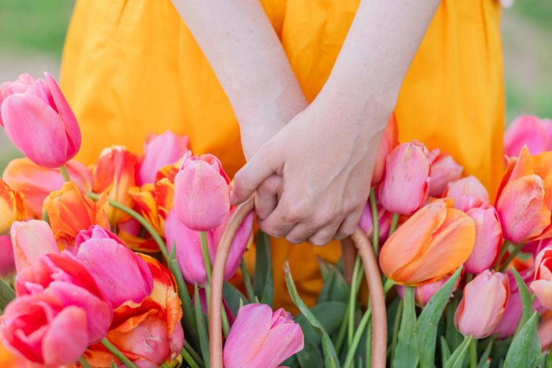 Elegante allestimento autunnale con tavolo di ferro battuto bianco decorato con ceste di vimini piene di zucche arancioni, lanterne bianche, mazzi di grano e foglie colorate, con persone sullo sfondo che godono dell'atmosfera dell'evento
